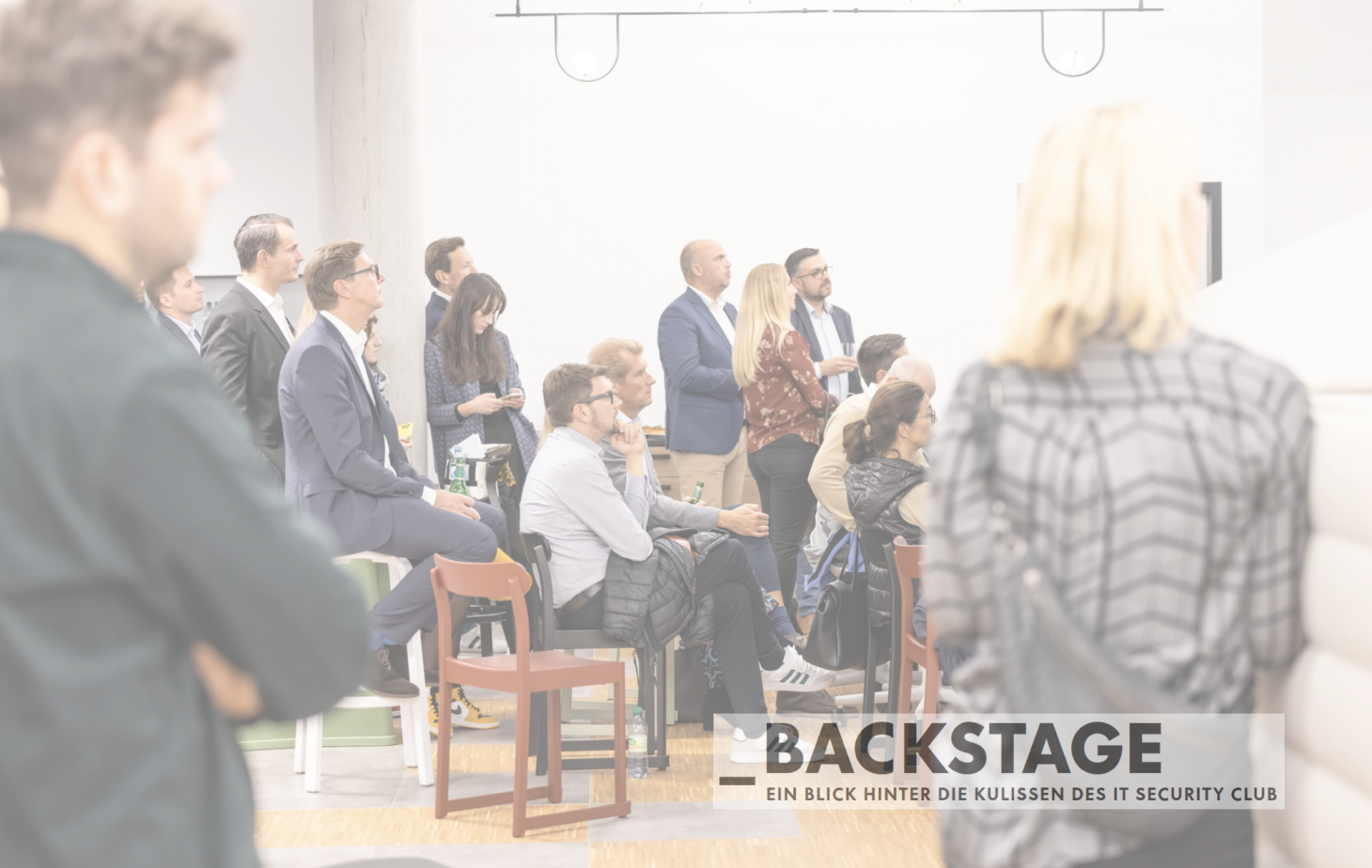 Backstage im IT Security Club auf dem WIBU IT Campus