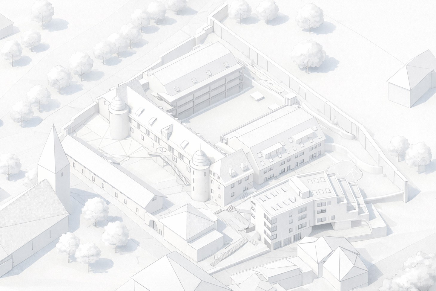 Ein Schlossensemble im Wandel – Architektur zwischen Geschichte und Gegenwart