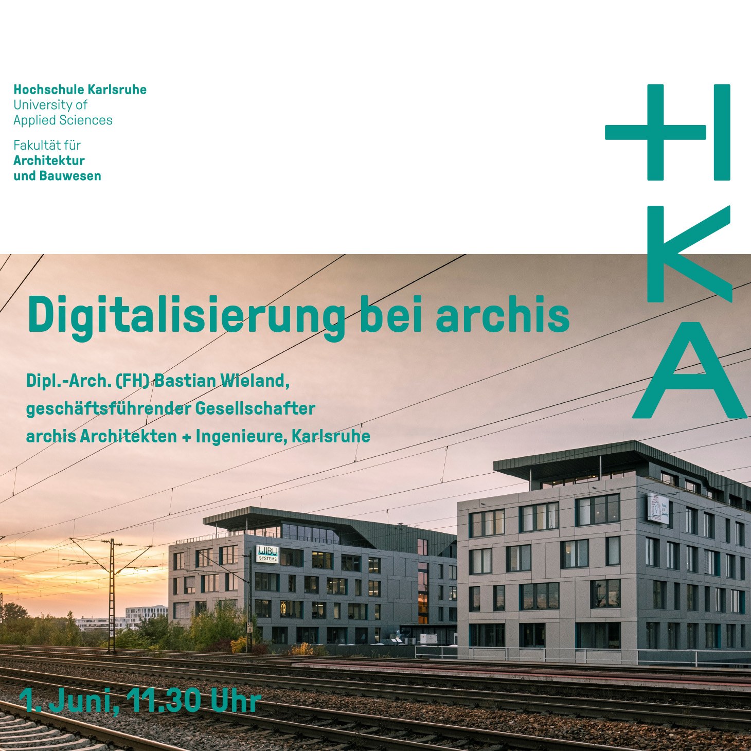 archis-Vortrag an der Hochschule Karlsruhe